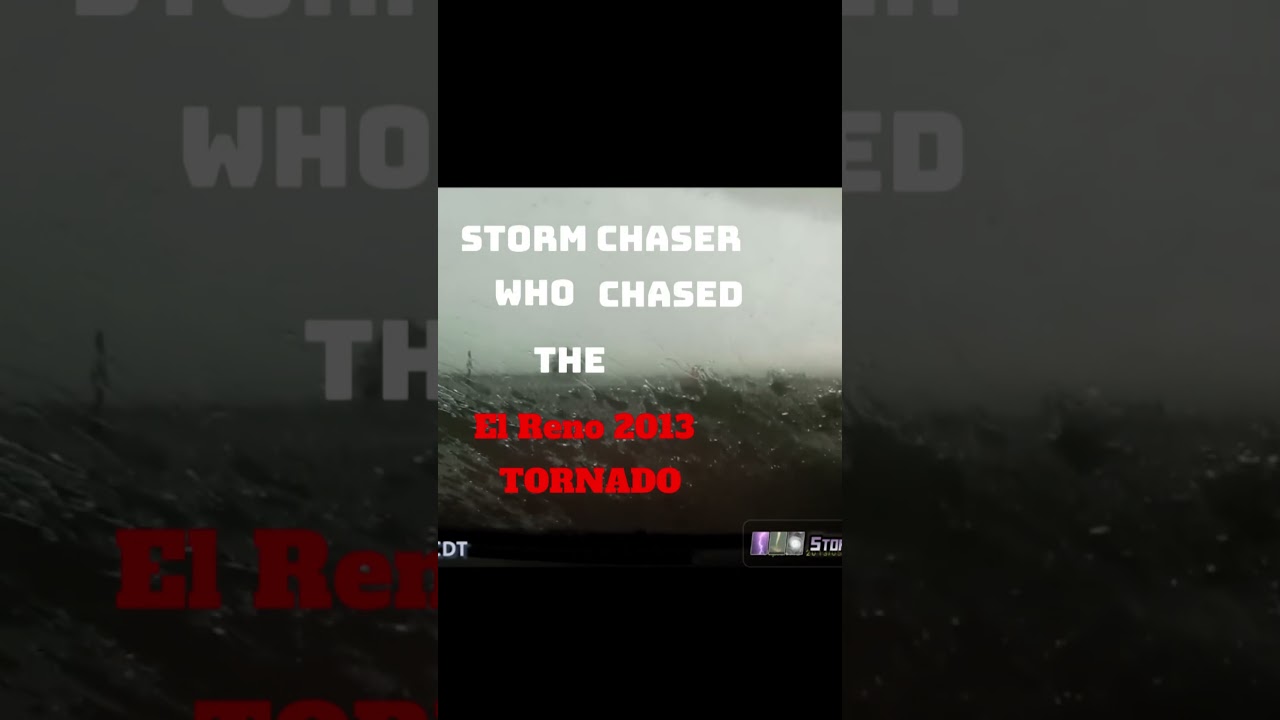 Storm Chaser who chased the El Reno 2013 #tornado #elreno