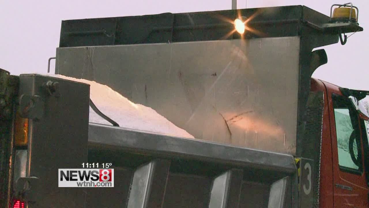 What happens when road salt sticks to your vehicle?