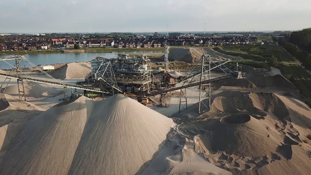 Zandwinning in Nijmegen