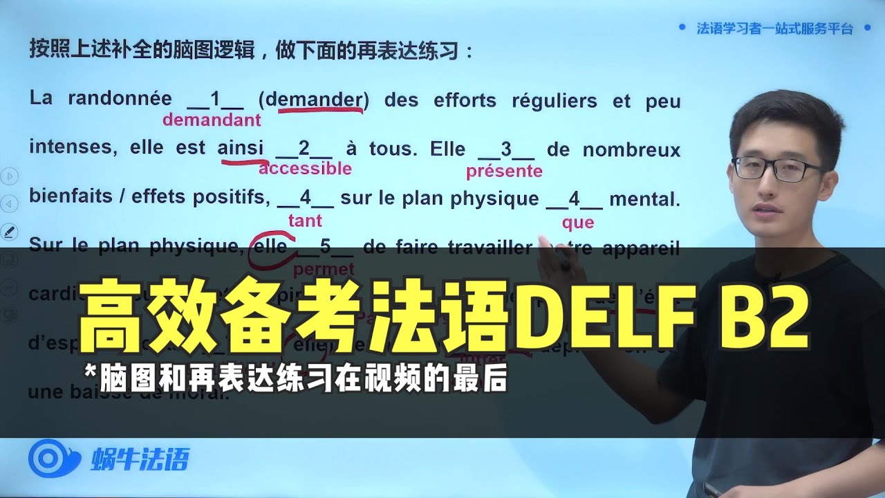 【如何备考法语DELF B2】怎么提升B2阅读能力？要把文章学透｜选自蜗牛法语B2直播备考班｜法语课程｜法语网课｜法语考试 ｜法国留学
