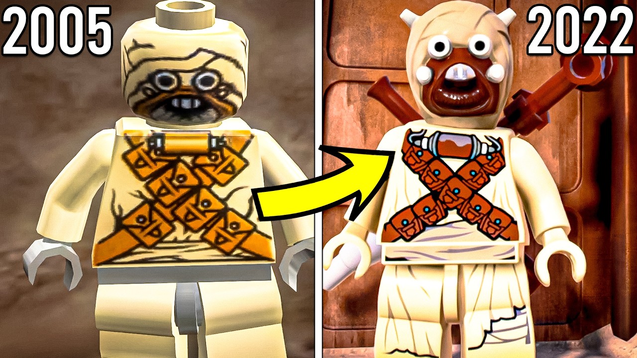 Tusken Raider Evolution in LEGO Videogames