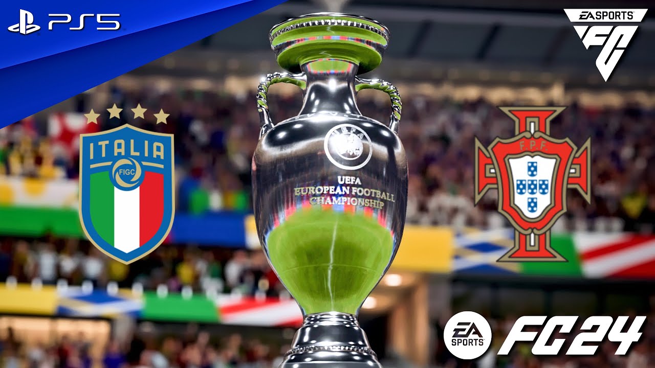 FC 24 - Italy vs. Portugal - UEFA EURO 2024 Final Match | PS5™ [4K60]