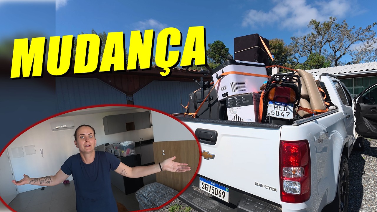 FIZEMOS A MUDANÇA SEM LUZ, SOCORRO!