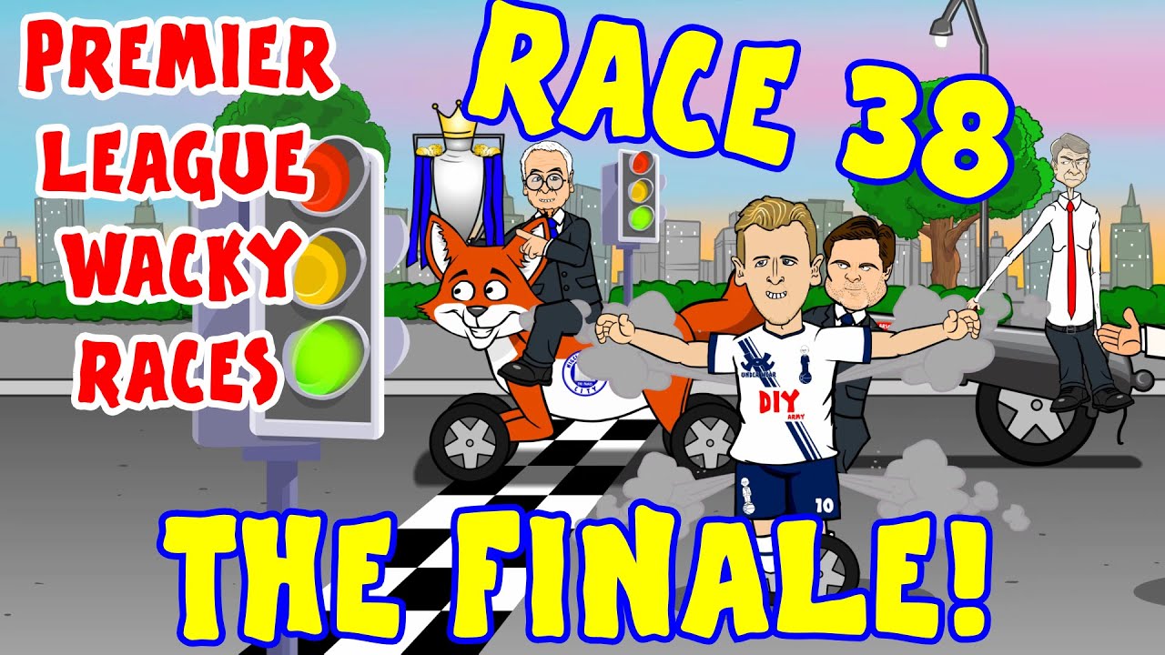 🚦RACE 38🚦 The FINALE! Premier League Wacky Races! (Season Review 2015-2016 15/16)