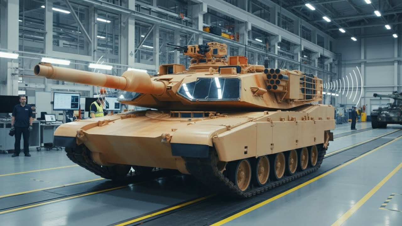 Inside the Abrams Factory &ndash; How the M1A2 SEP v4 Main Battle Tank Is Built in the U.S. (Full Process)