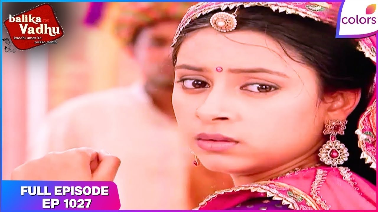 Balika Vadhu | Full Episode Ep. 1027 | Will Anandi stop another child marriage? | Colors TV