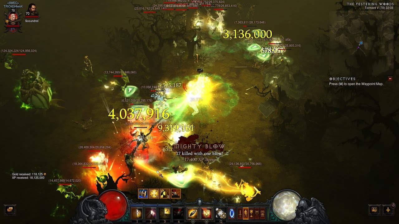 Diablo III - RoS - Crusader Blessed Shield Build @ Torment 5