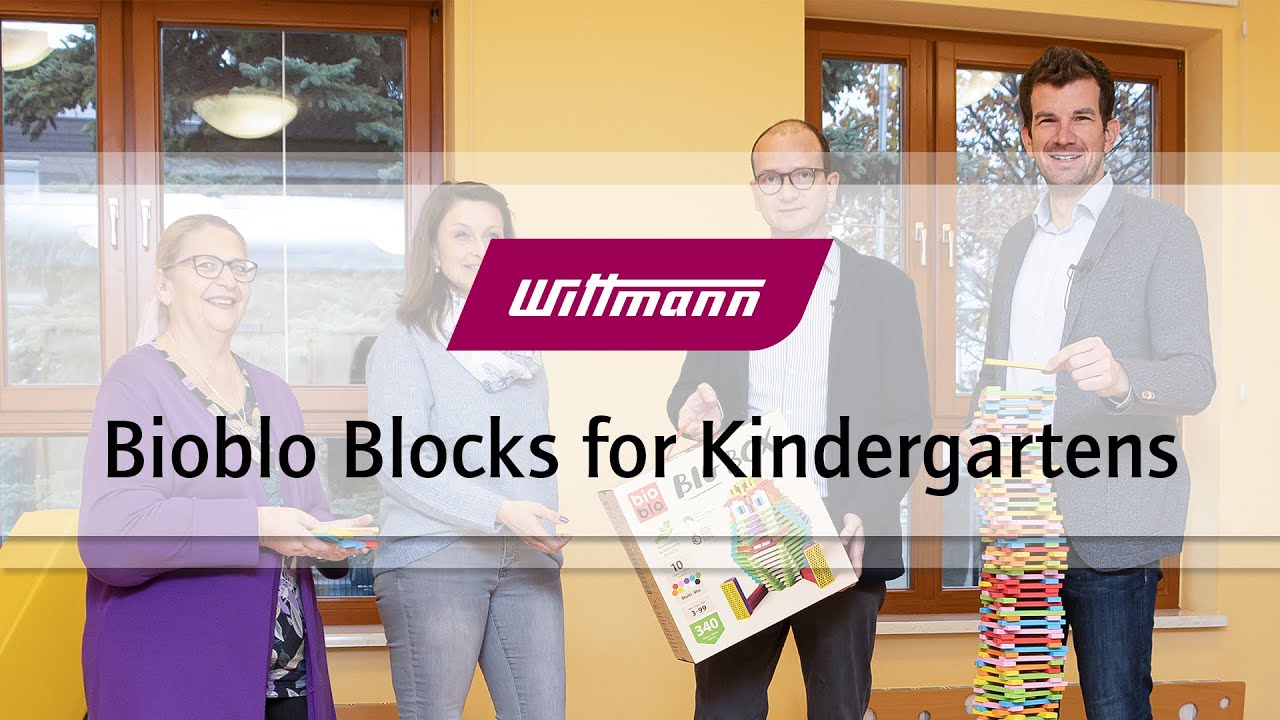 Bioblo Building Blocks for Kindergartens in Kottingbrunn