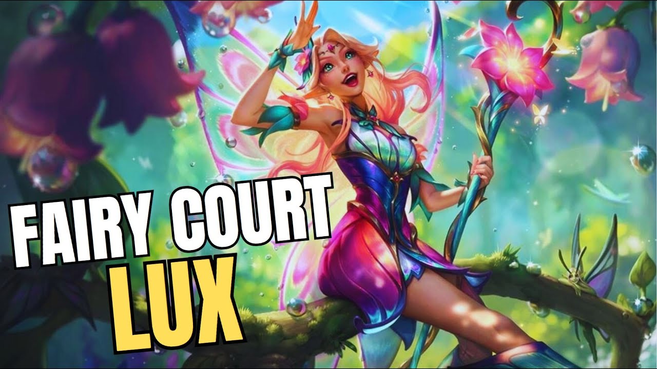 Lux z Wr&oacute;żkowego Dworu - Magiczny Skin! 🌟 | League of Legends