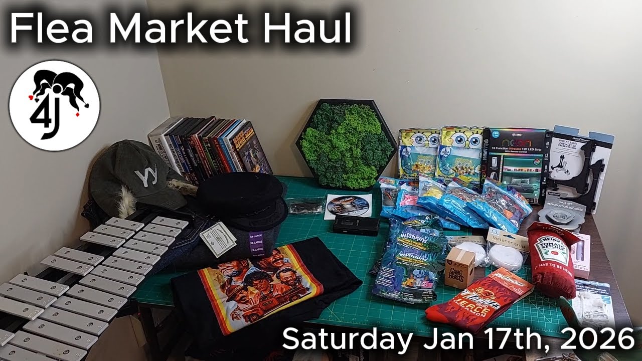 Flea Market Haul - Saturday Jan 17th