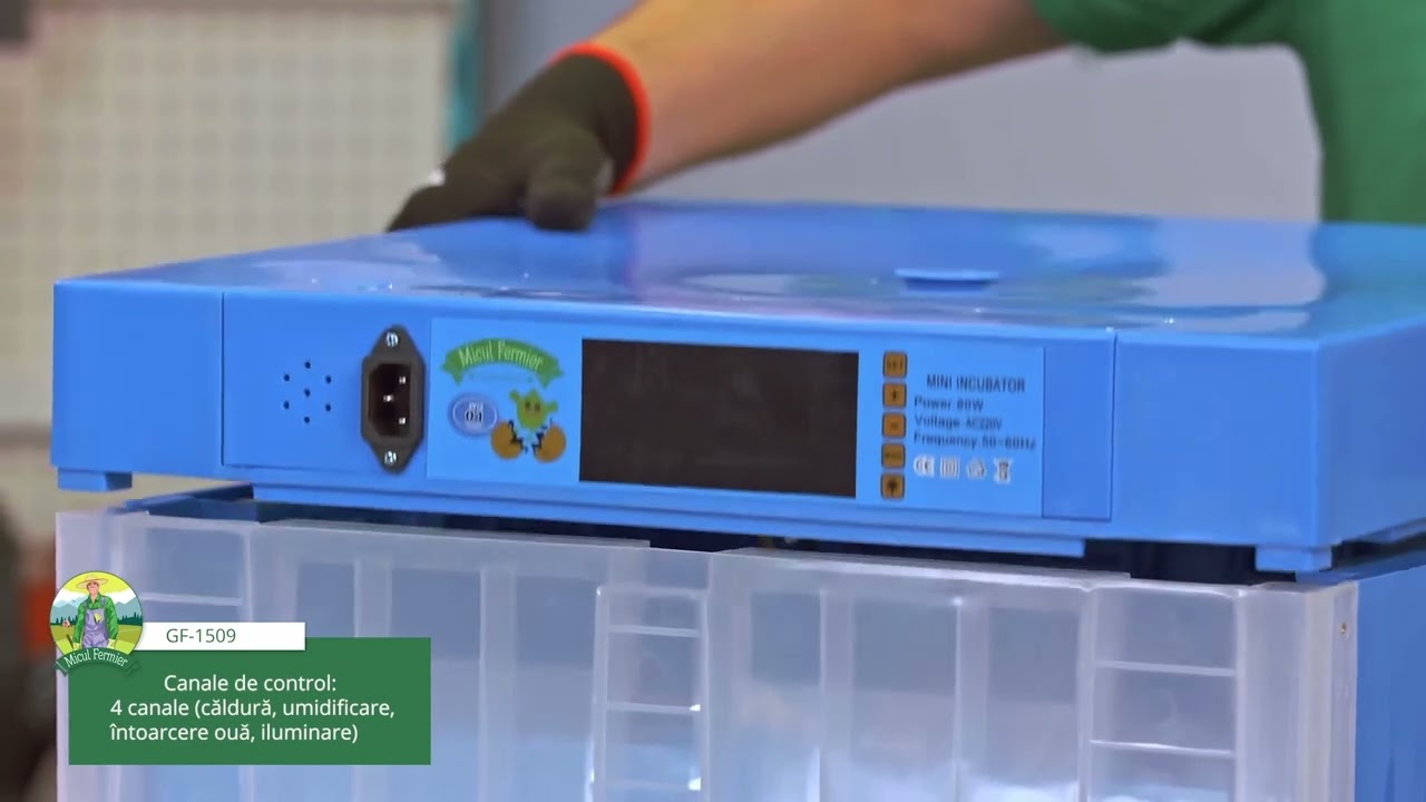 Incubator Oua Automat   (Model 2022), 2 etaje GF-1509 -  Unboxing