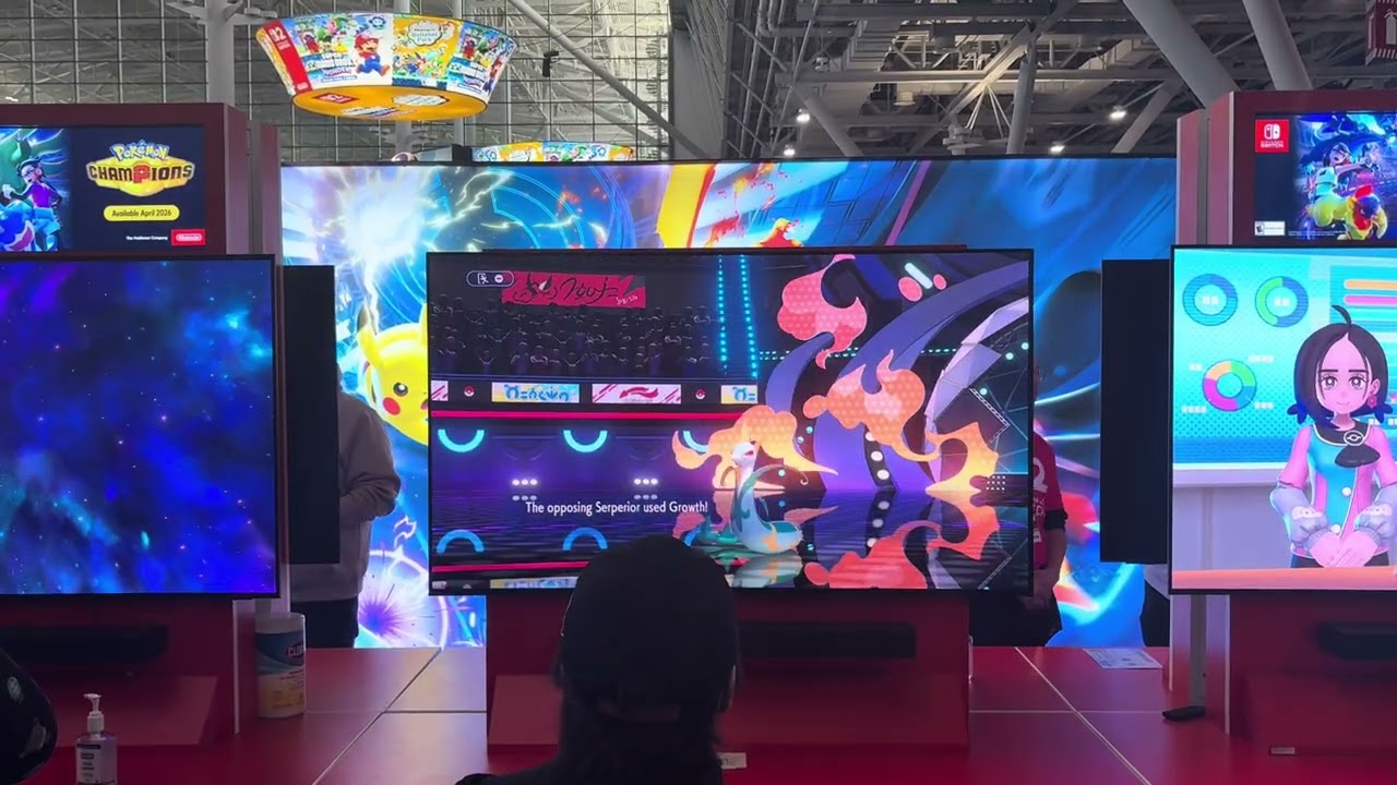 Pokemon Champions Doubles Gameplay from PAX East