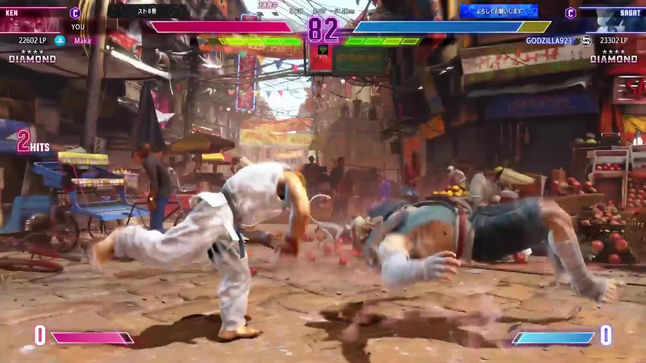 スト6ケンランクマ