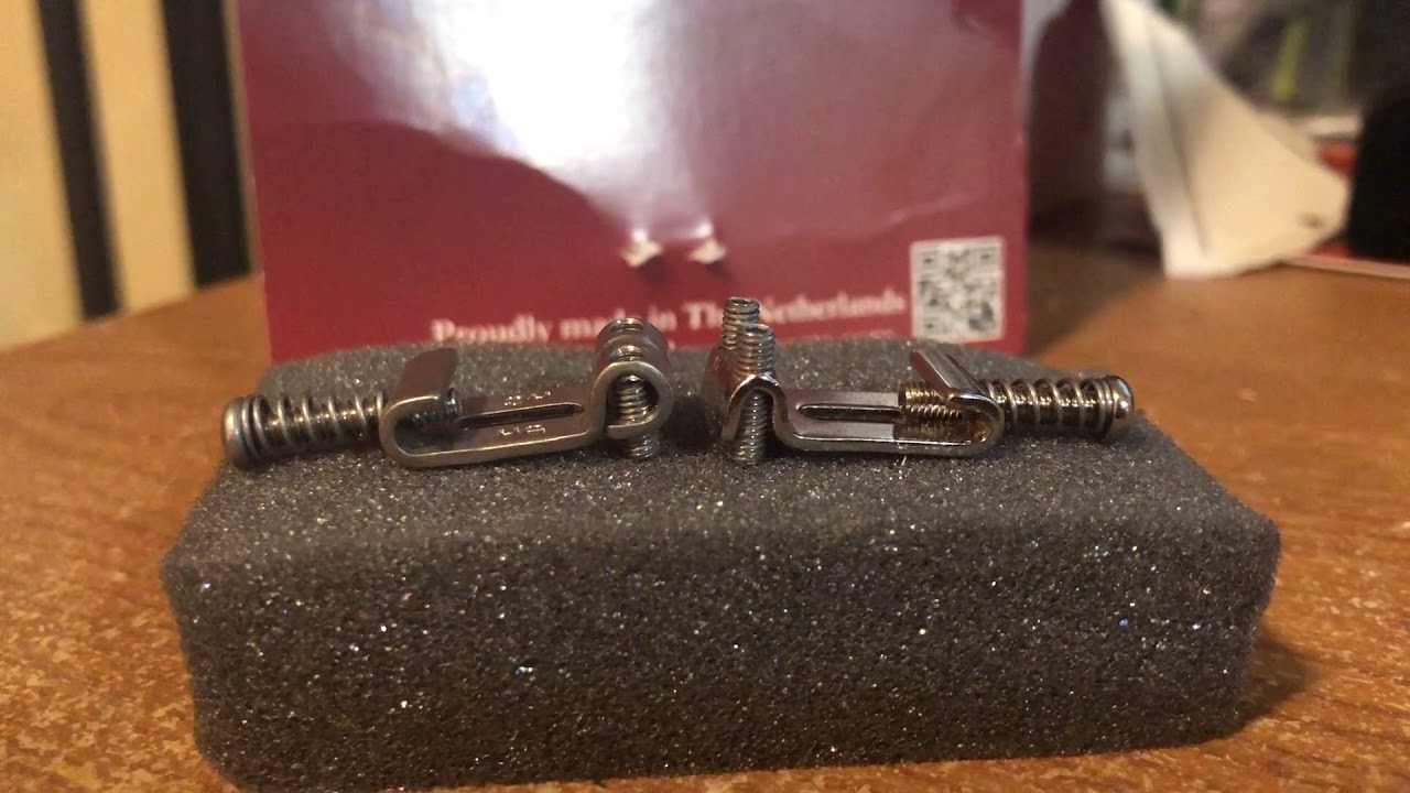 365 Days of Guitar Day 4  -- HIGHWOOD SADDLES; OVERVIEW AND COMPARISON TO GOTOH BENT STEEL SADDLES