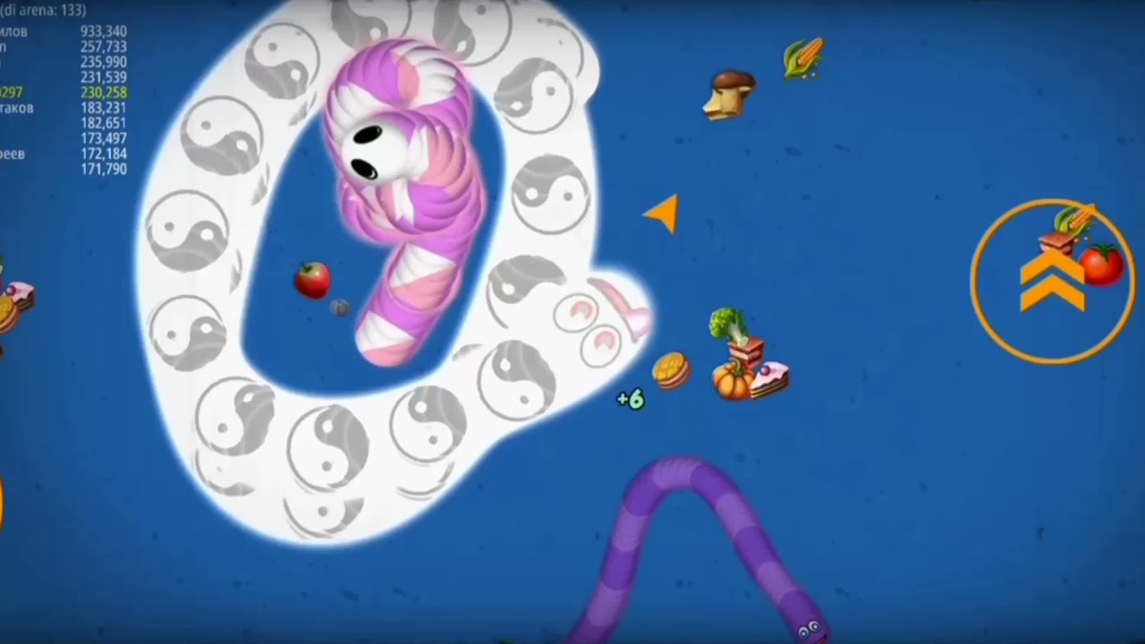 Worms Zone. io, vung dat giun, game con sau, ran san moi,