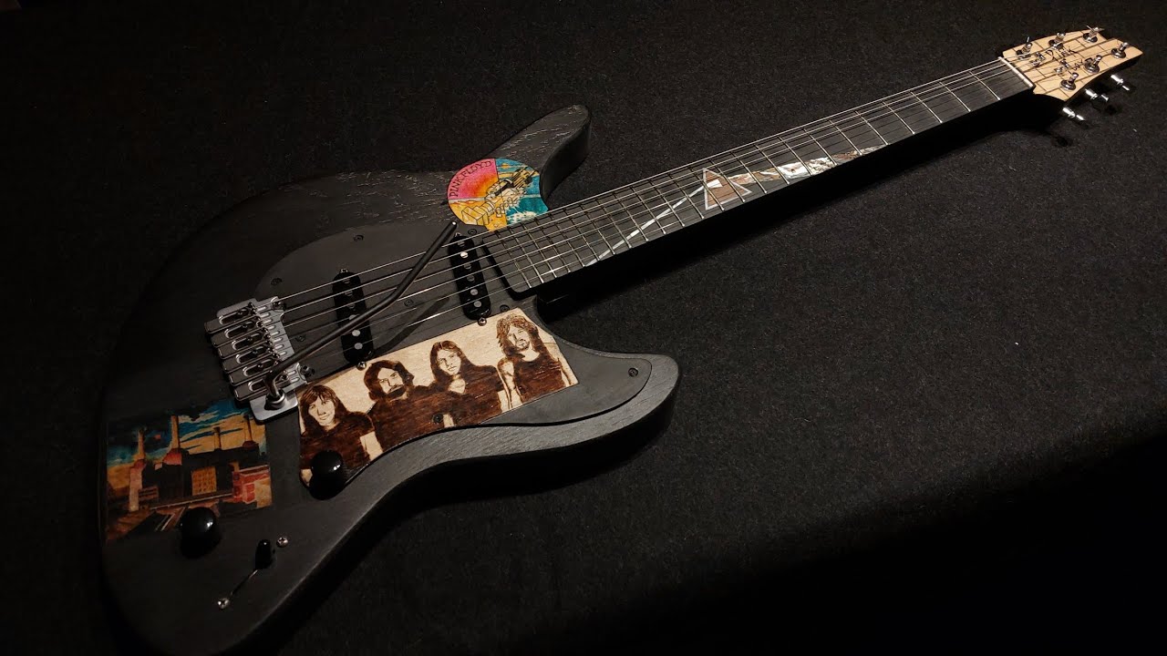 I BUILT A PINK FLOYD GUITAR FROM SCRATCH
