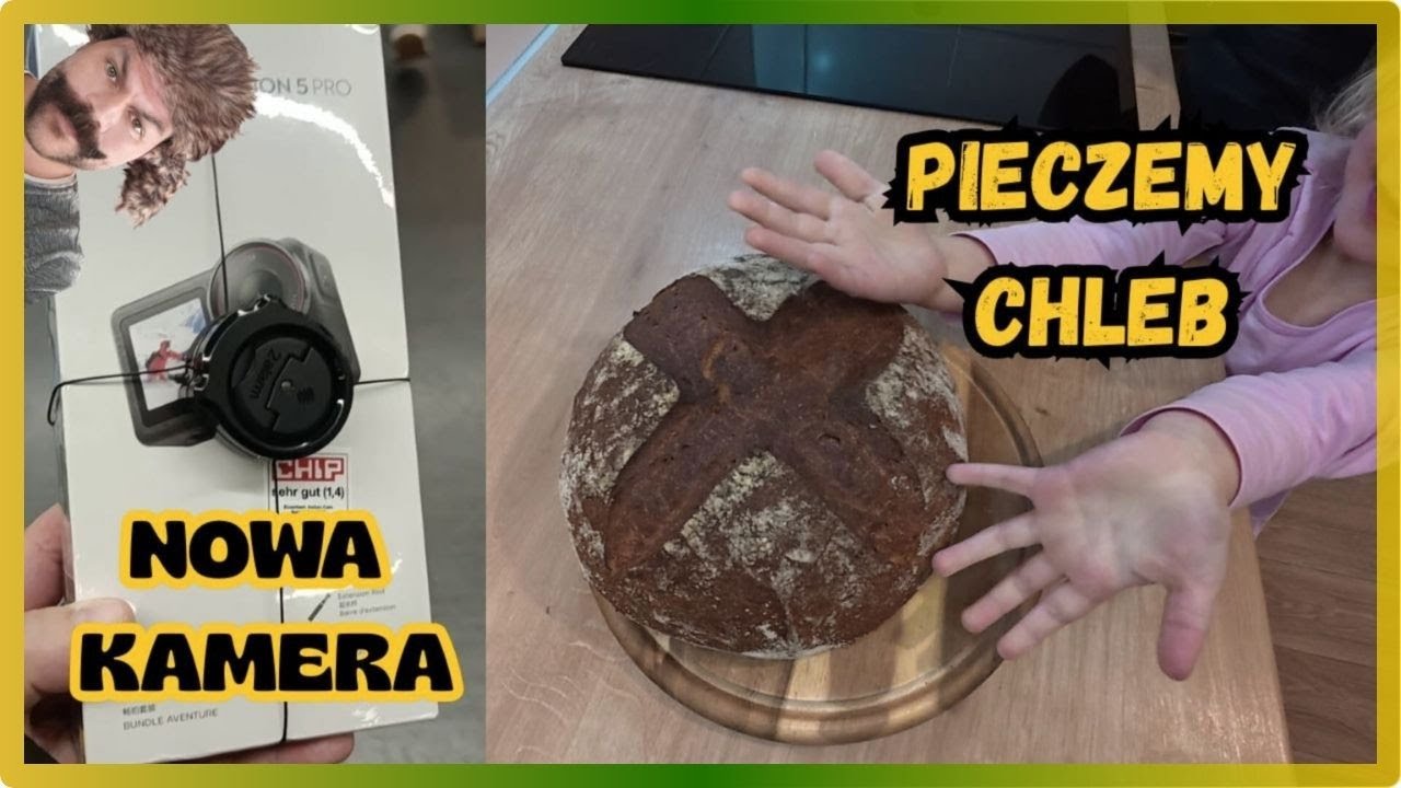 Kupiliśmy Kamerkę DJI! Pieczemy chleb z ziemniaków i ciastka ale już bez ziemniaków 😎 #dji #vlog