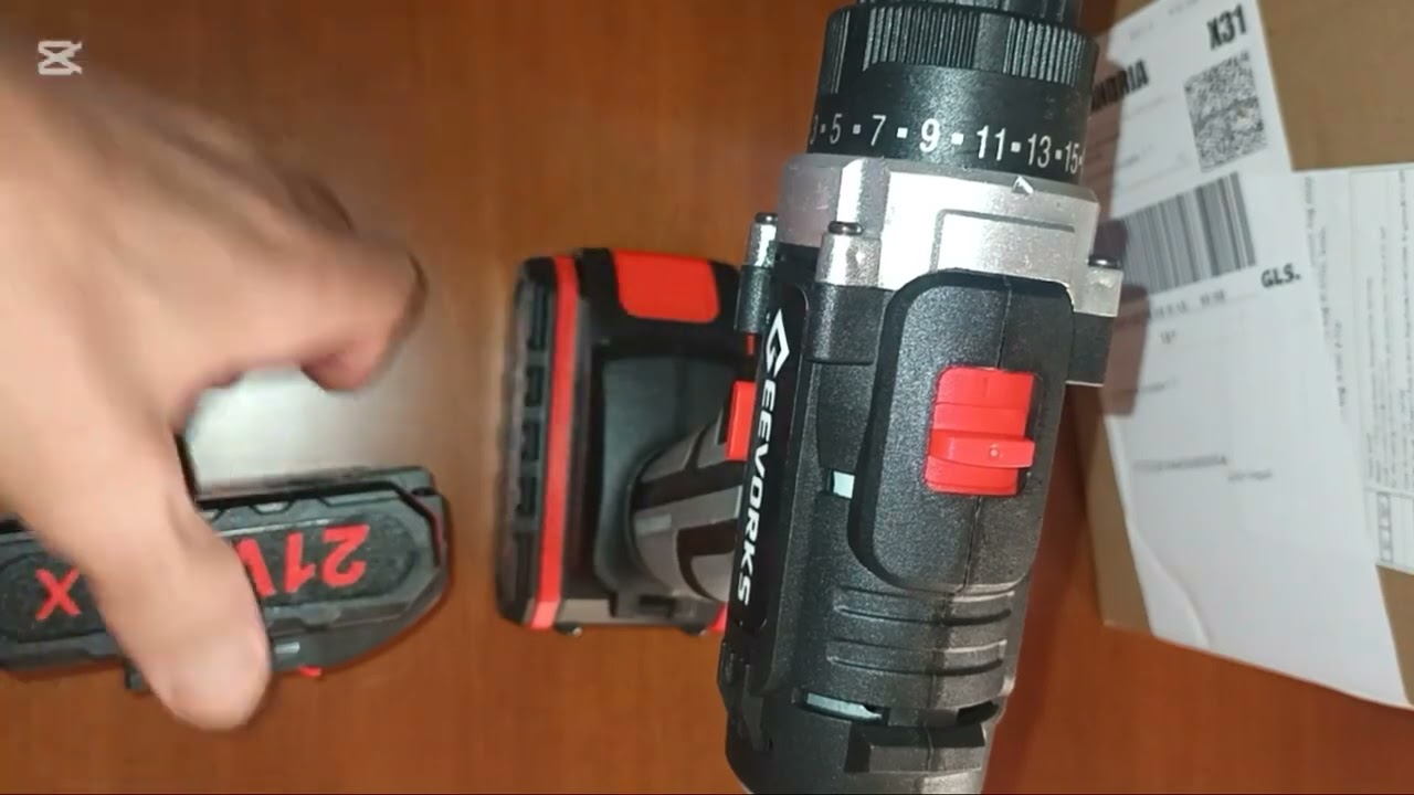 مثقاباً لاسلكياً (Drill) حديثاً من ماركة 