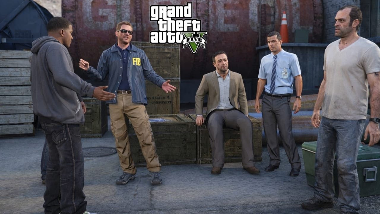 TREVOR NEKAT! MENCURI KAPAL SELAM...GTA V PART 8