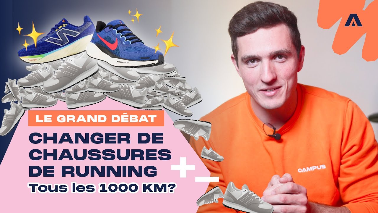 Change tes CHAUSSURES DE RUNNING au bon moment ! Oui, mais QUAND ? 🧐👟 (Durée de vie, KM max...)
