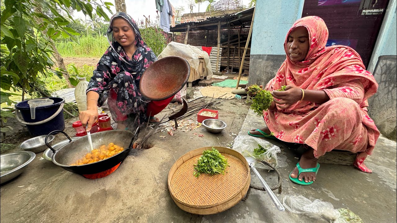 গাঁয়ের মেয়েদের রান্না