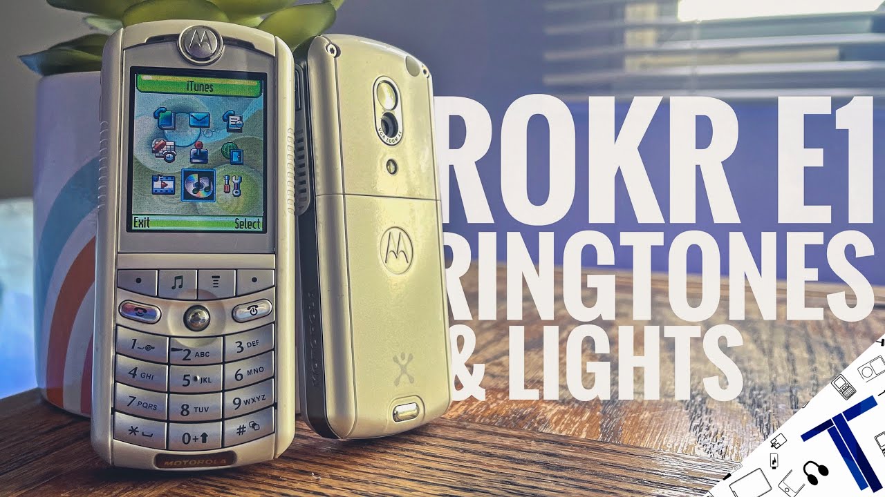 Motorola ROKR E1 (2005) | Nostalgic Ringtones & Notification Lights