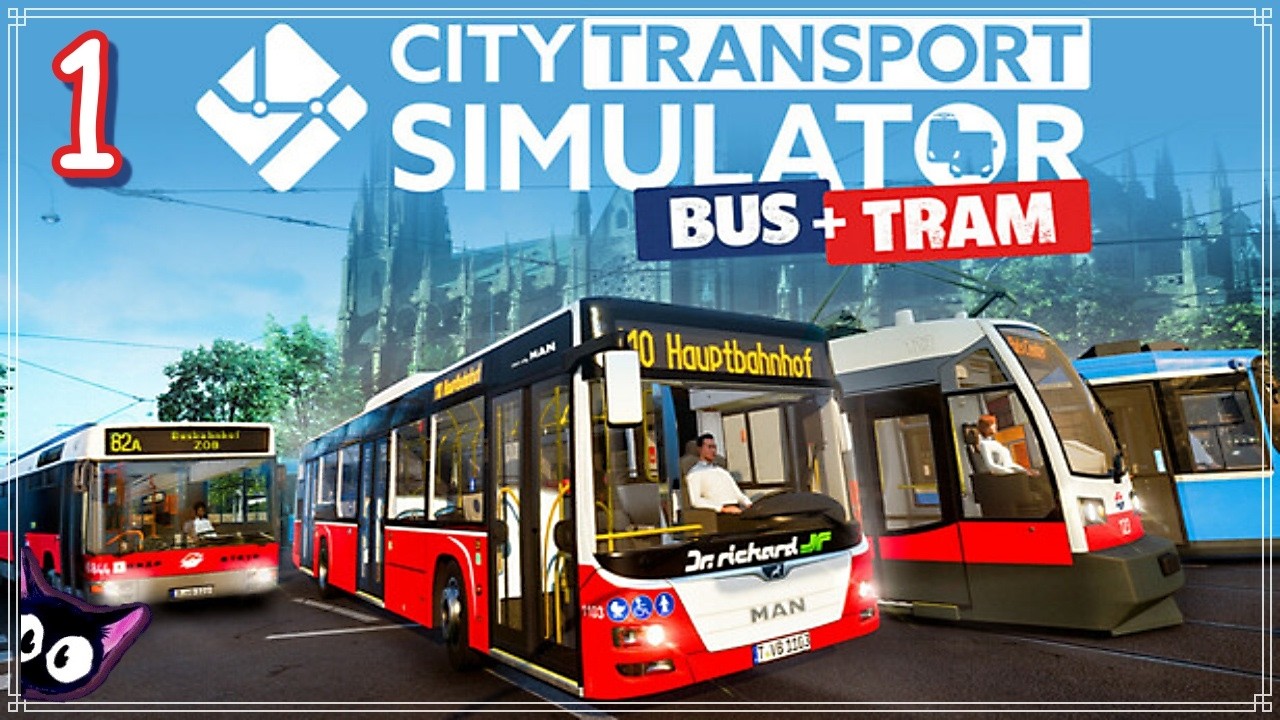 City Transport Simulator Bus + Tram #1 - Fajne to to-  jazda tramwajem najlepsza chcę jeszcze raz!