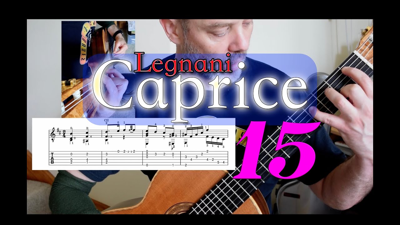 Caprice 15 Luigi Legnani  - Quick Guitar Lesson