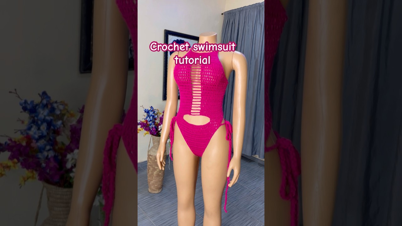 Урок по вязанию крючком купальника уже опубликован? Вы бы хотели его связать? #современноевязание...