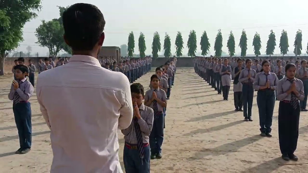 Dron public school 2nd prayer.