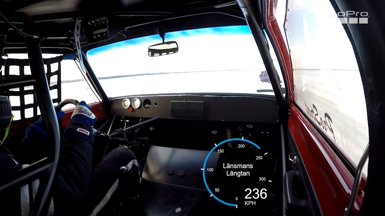 SpeedWeekend Årsunda Kadett B Flying km 268kmh average on ice