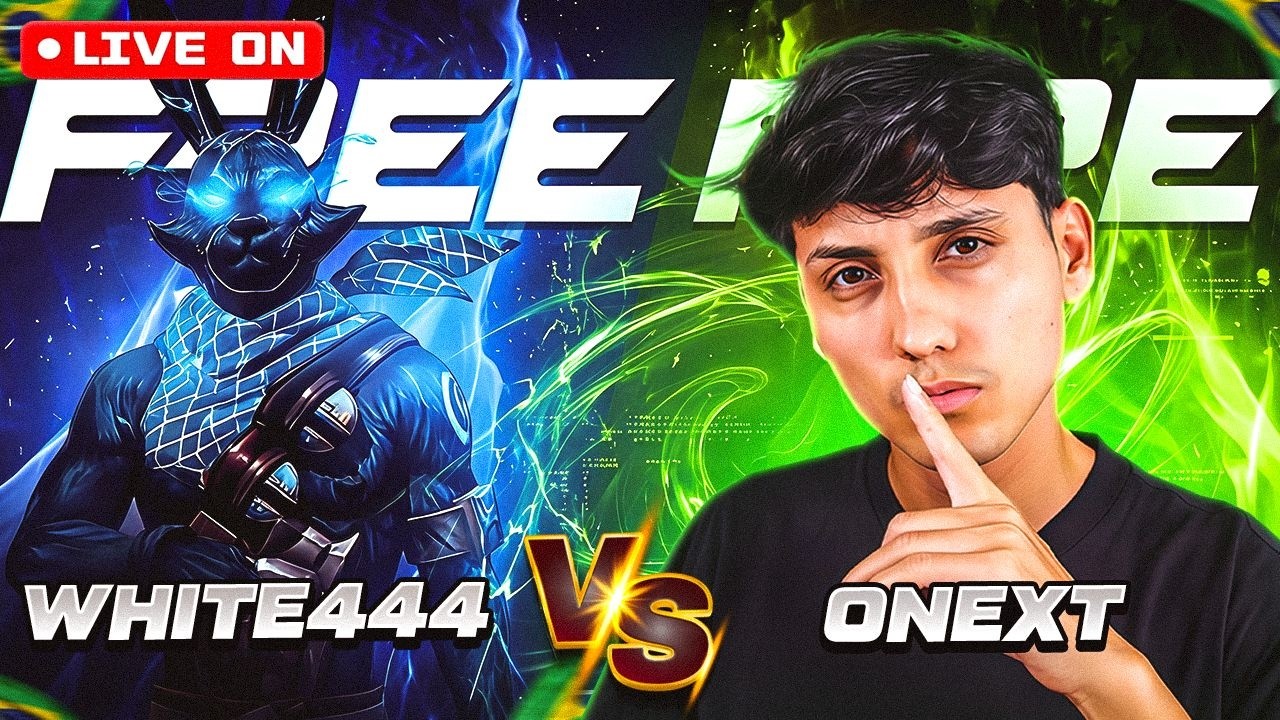 WHITE444 VS ONEXTT  !!  VOU VINGAR OS BRAZUCA ?    🔥FREE FIRE AO VIVO 👻 ONEXT 👻