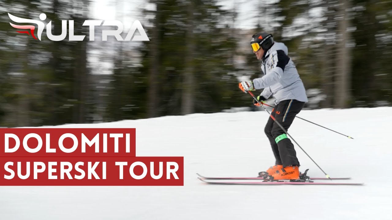 DOLOMITI SUPERSKI TOUR 2023 ep. 10 - Pista Drusciè B di Cortina, con Kristian Ghedina - Icarus ULTRA