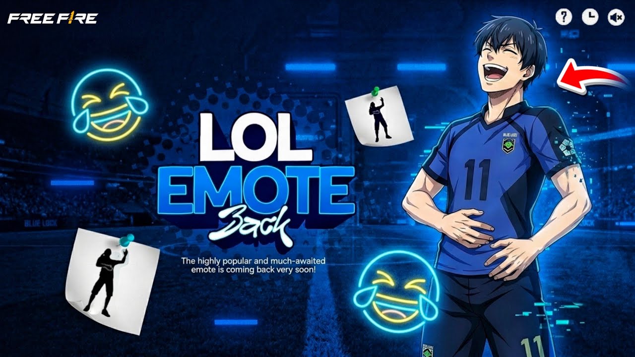 LOL EMOTE RETURN CONFIRM DATE 2026 😍🥳| NEXT EMOTE ROYALE FF | FREE FIRE NEW EVENT | FF NEW EVENT 