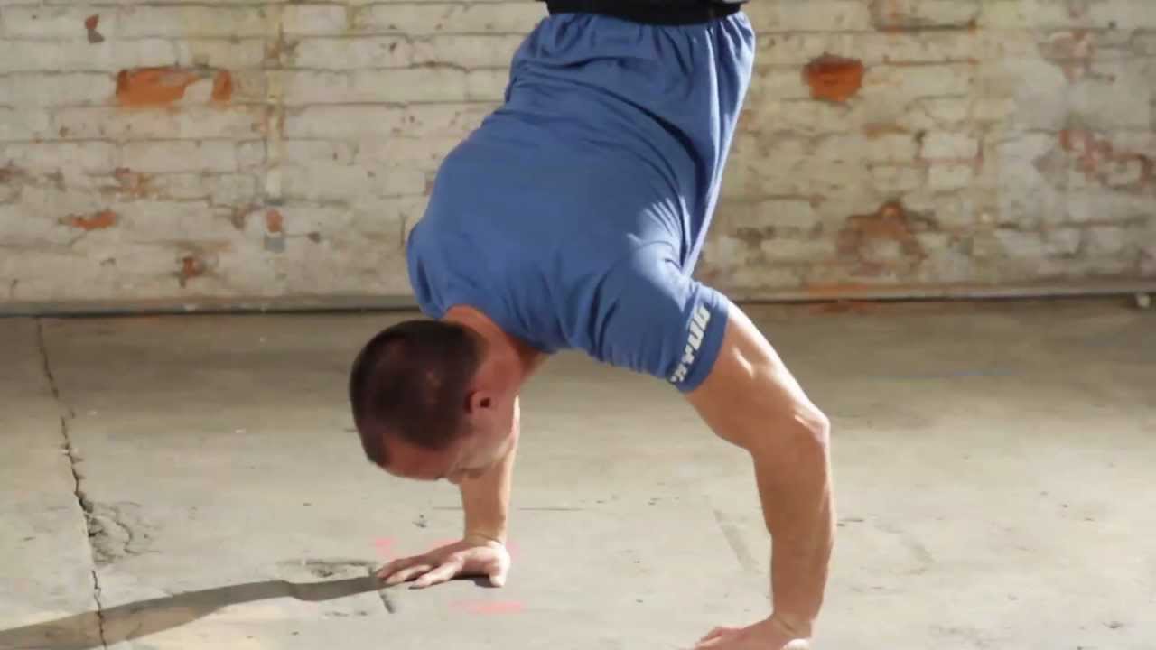 Bodyweight Exercises - Handstand Push-ups, unsupported