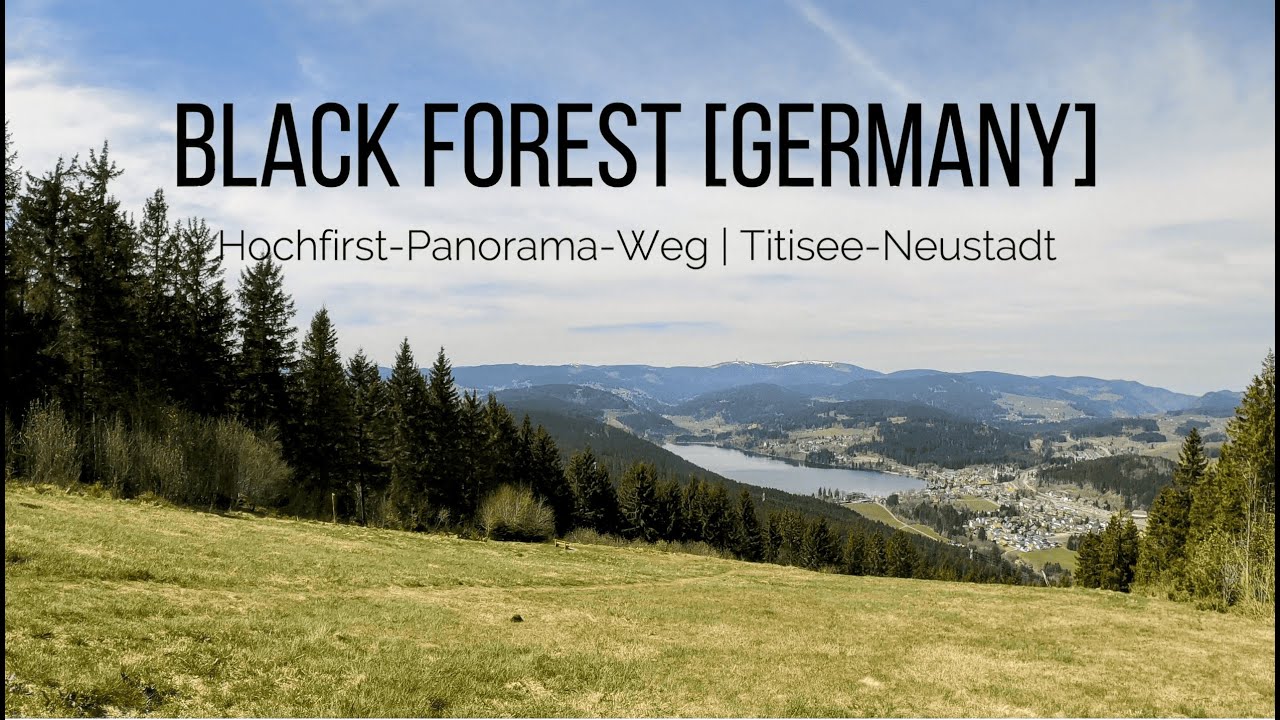 Hochfirst-Panorama-Weg | Hiking from Titisee-Neustadt to Hochfirst | Black Forest [Germany] | 4K
