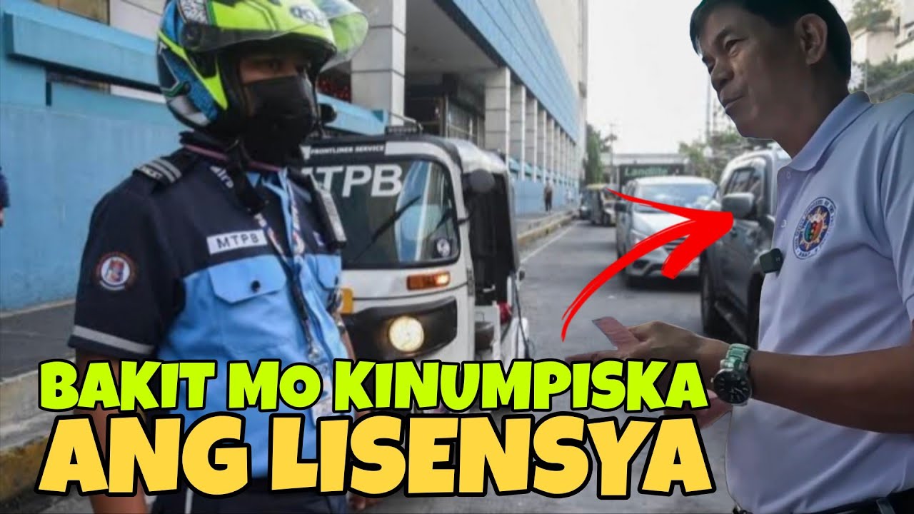 MANILA TRAFFIC ENFORCER PUMALAG KAY COLONEL BOSITA!