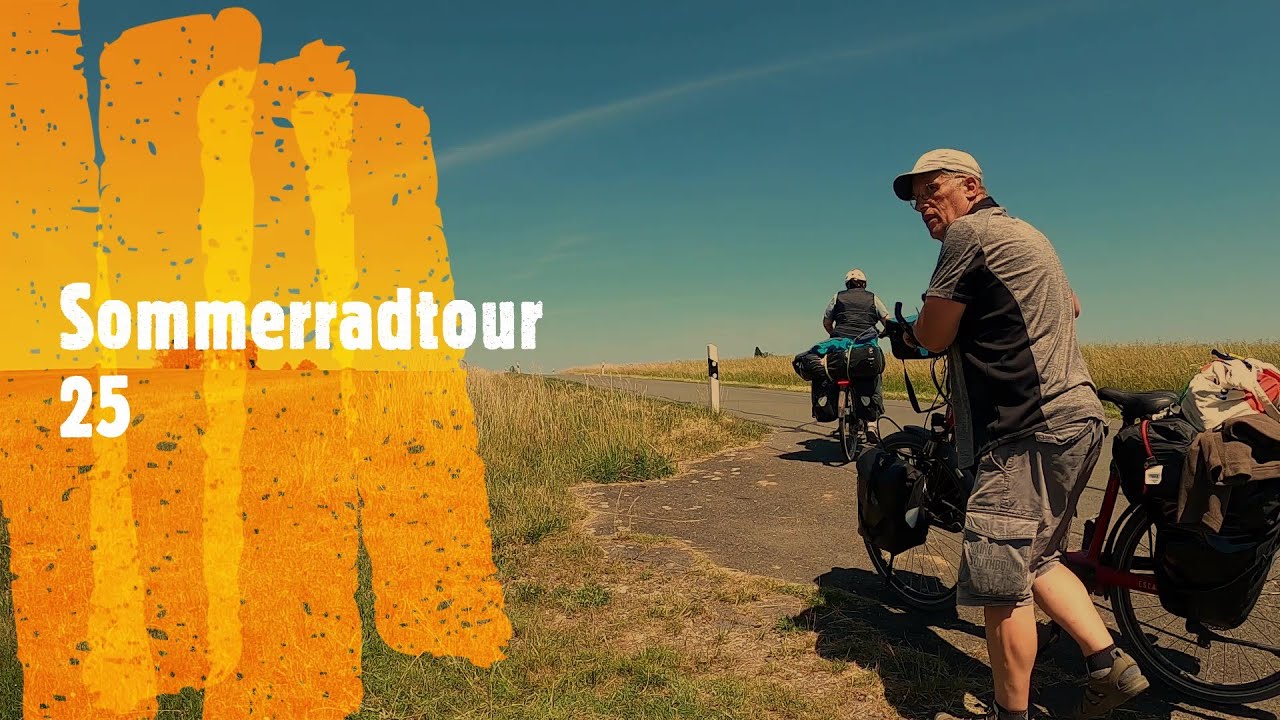 Sommerradtour 2025 - 17. Radeltag -  Mainradweg - Lohr - Laudenbach - Ein bombiger Abschnitt