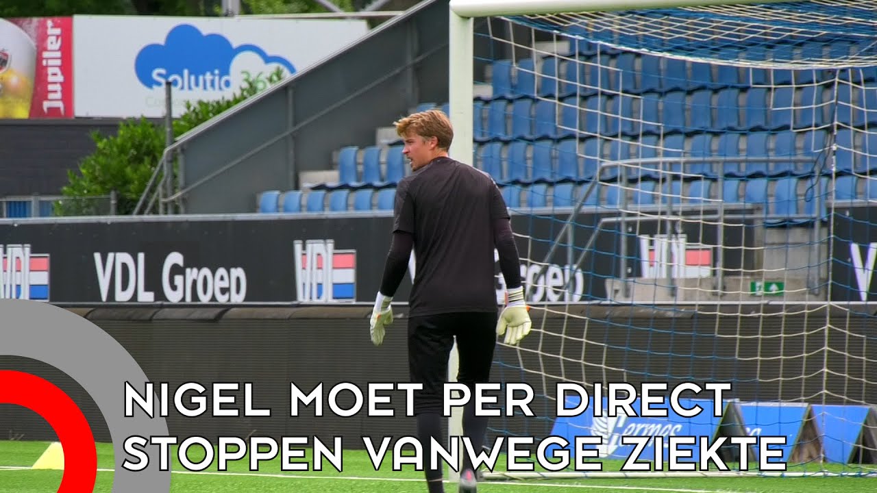 Profkeeper Nigel hield al rekening met stoppen: 'Ik loop soms mank'