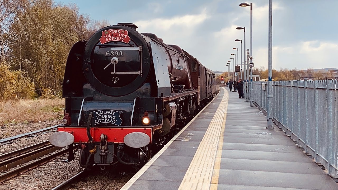*Steam Train* Trains at: Chesterfield | Storm Arwen | 27/11/21 | MML |