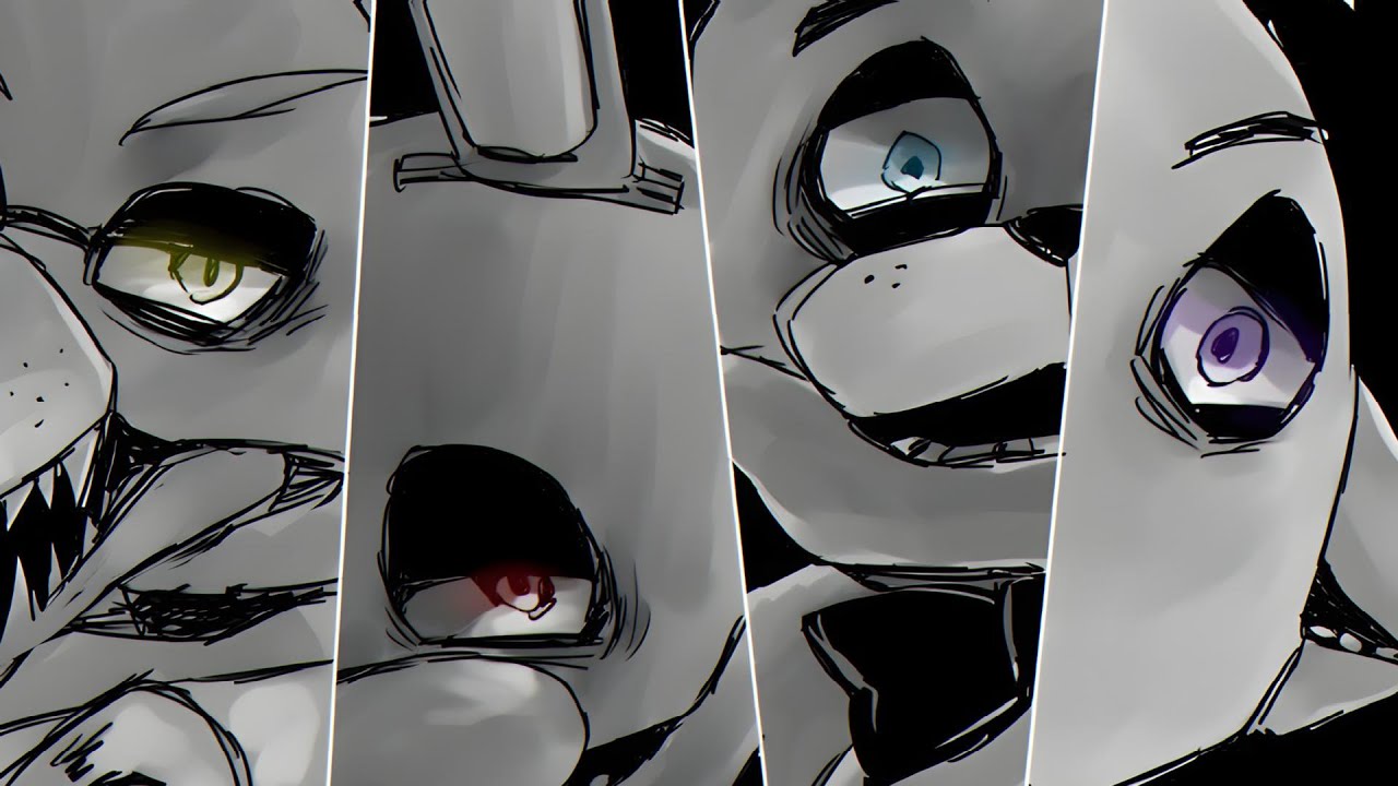Nightcore - Five Nights (by FabvL) [FNaF] +Lyrics