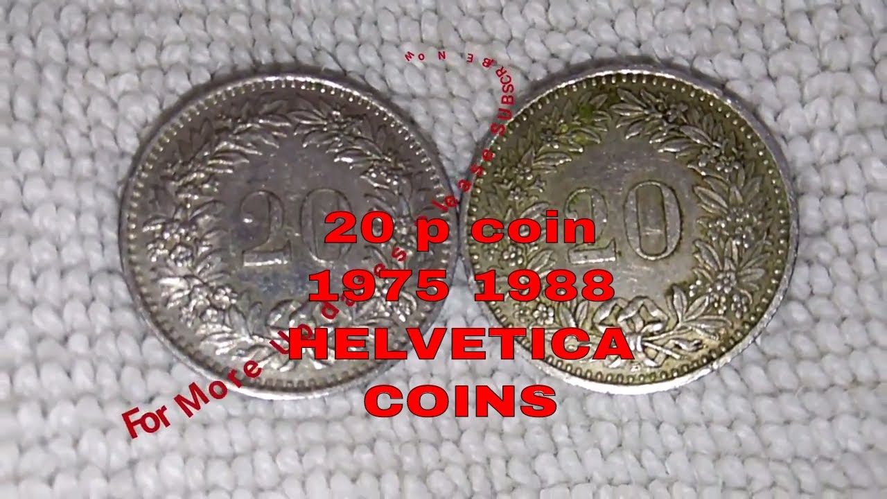 1975,1988 CONF DERATIO HELVETICA 20 COIN