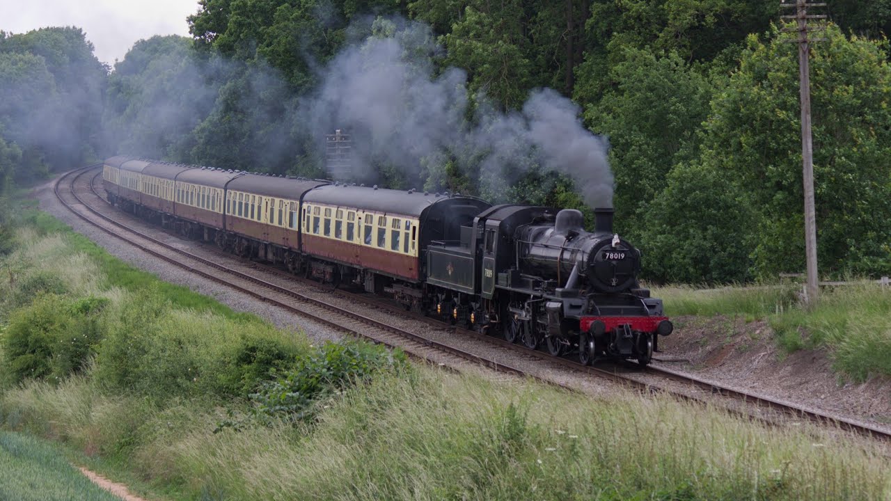 78019 barks through Leicestershire | Great Central Railway 12/06/2025