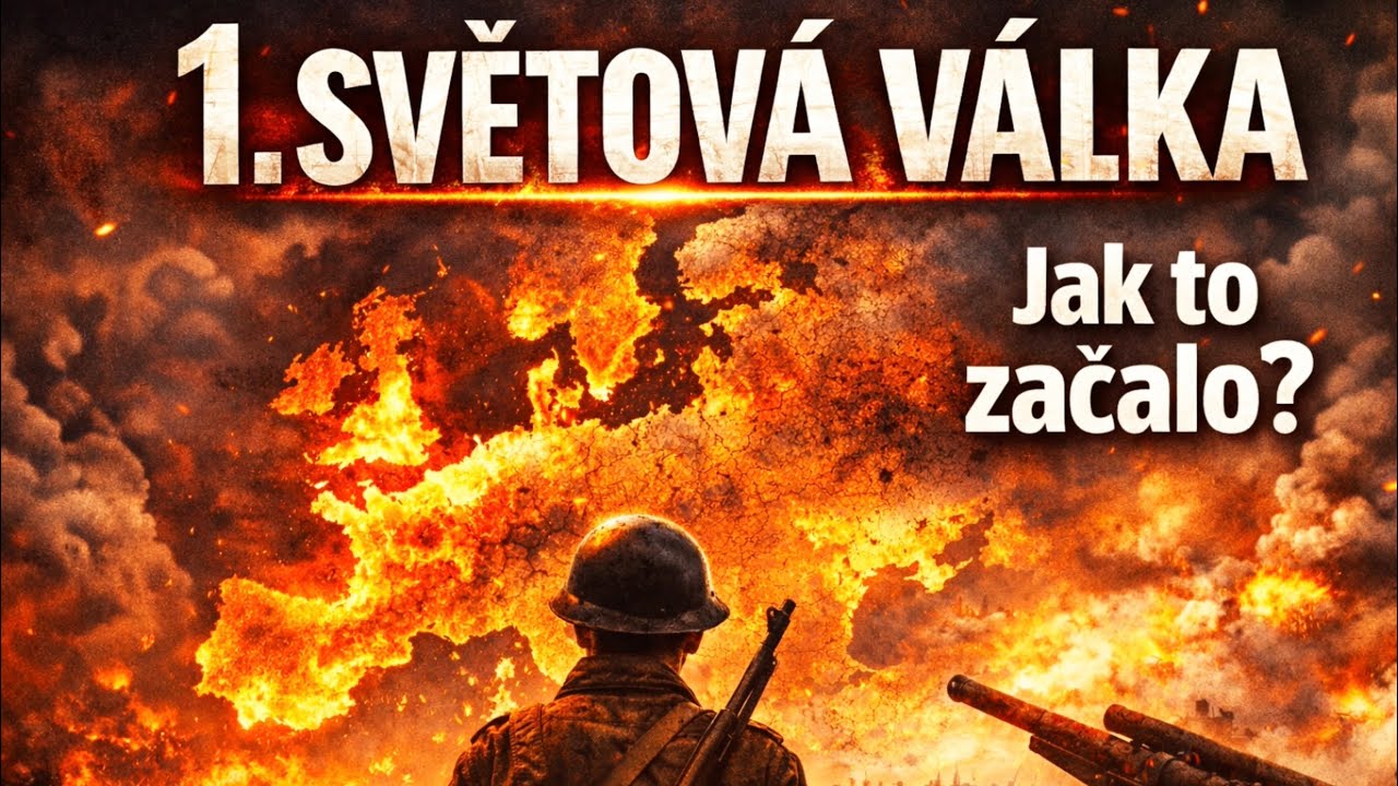 Proč vůbec začala první světová válka: Jak jedna jiskra zapálila celý svět🔥
