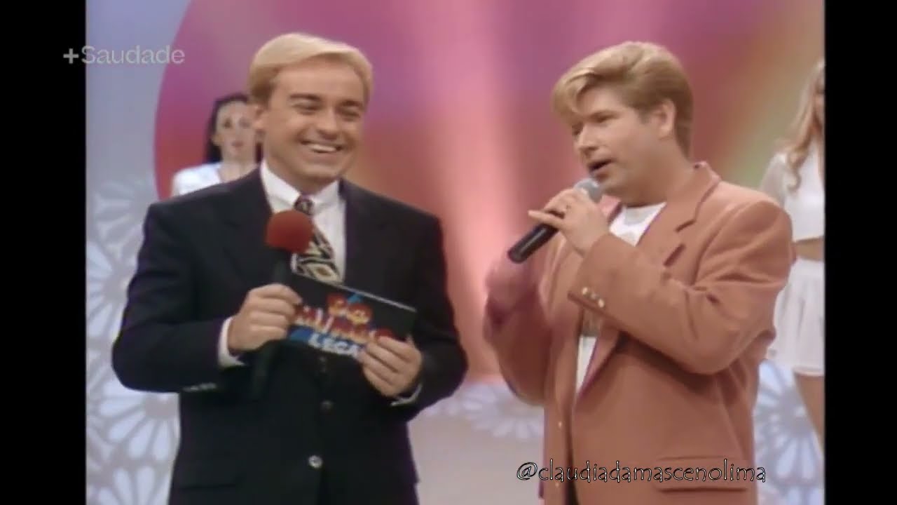 Roberto Leal no Domingo Legal (21.11.1993)