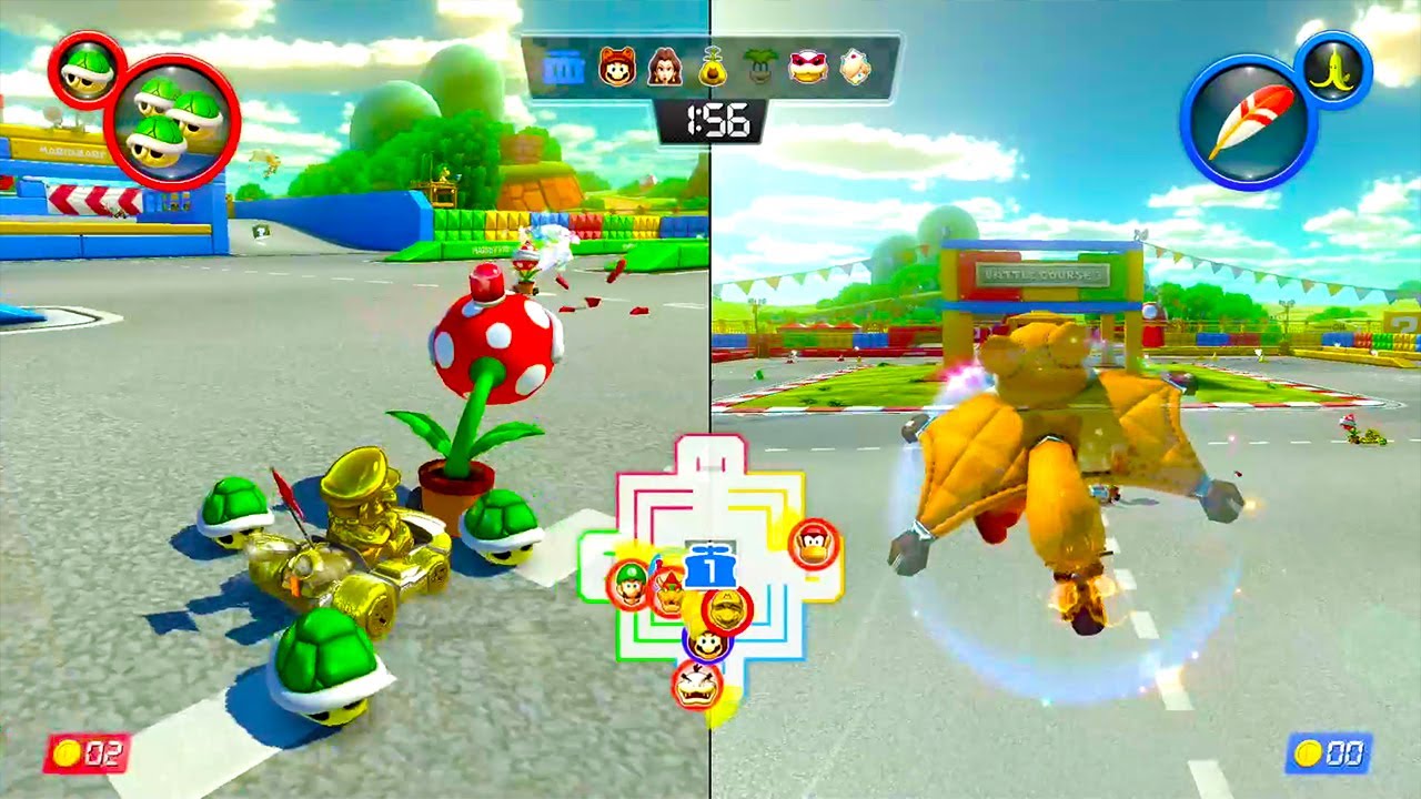 Mario Kart 8 Deluxe – Battle 2 Players Gold Mario (Multiplayer)