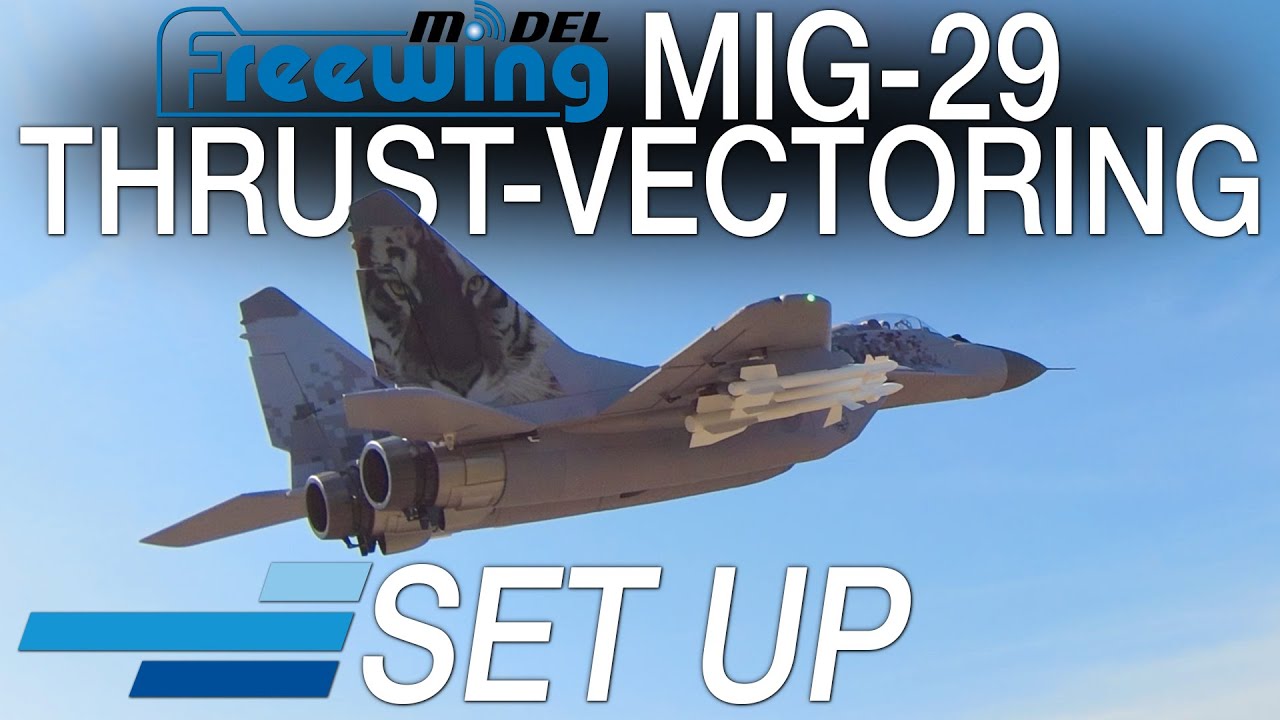 Freewing MiG-29 Thrust Vectoring Set-Up - Motion RC
