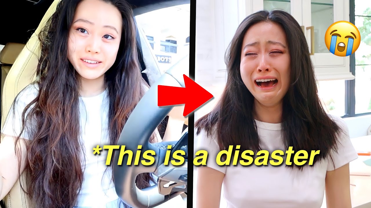 Я пошла на стрижку, но она ОБРЕЗАЛА МНЕ 10 ДЮЙМОВ ВОЛОС... Я буквально плачу