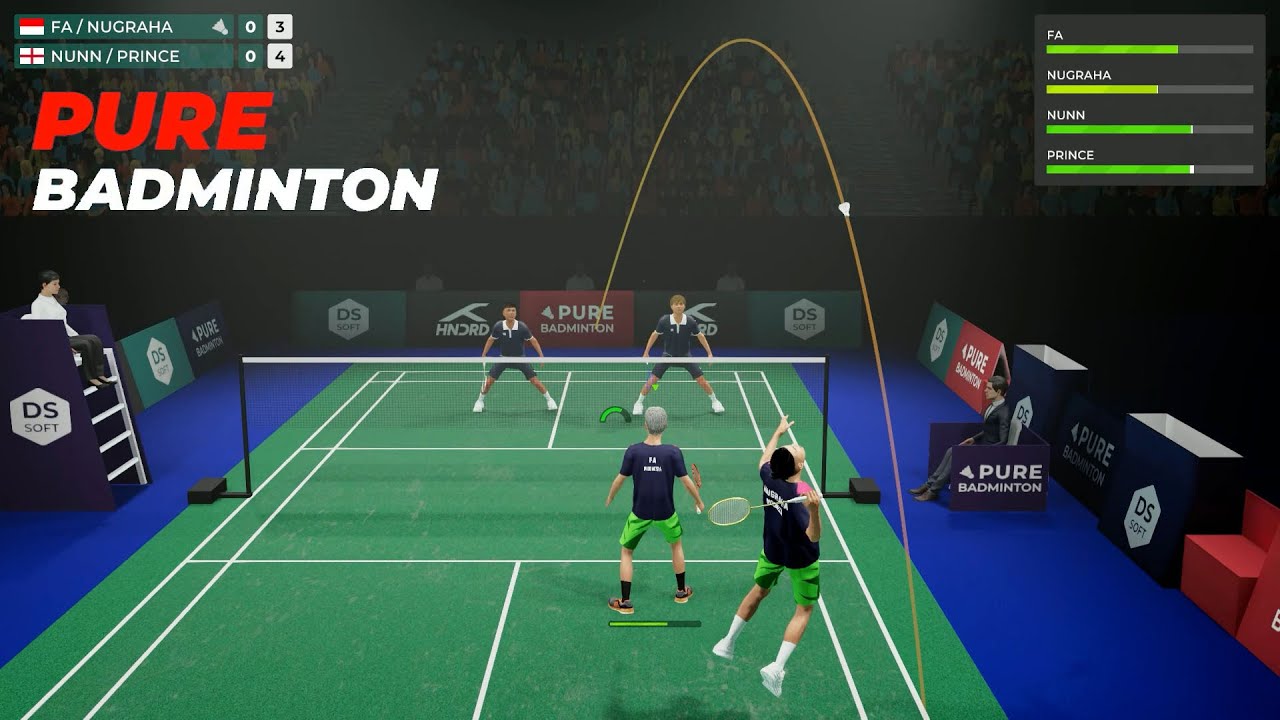 Pure Badminton - Career Mode - Men's Doubles (Uganda International) #16