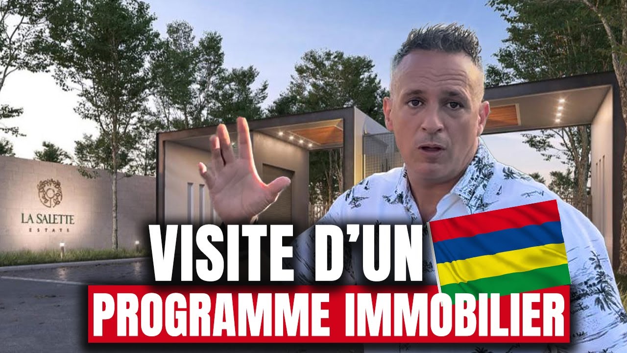 VISITE D'UN PROGRAMME IMMOBILIER À L'ÎLE MAURICE 🇲🇺